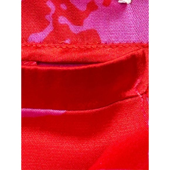 Diane von Furstenberg red & pink silk skirt (size 0) - Picture 4 of 6